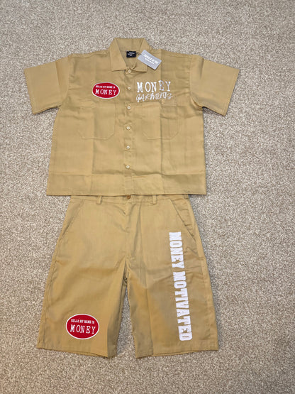 Khaki Dickie Set